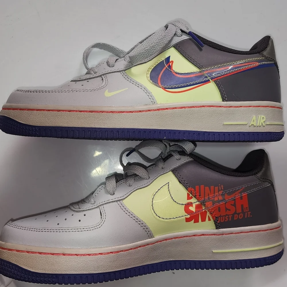 ​Nike Air Force 1 Low GS Dunk It Sz 5.5	Y Sneakers CT1628-001